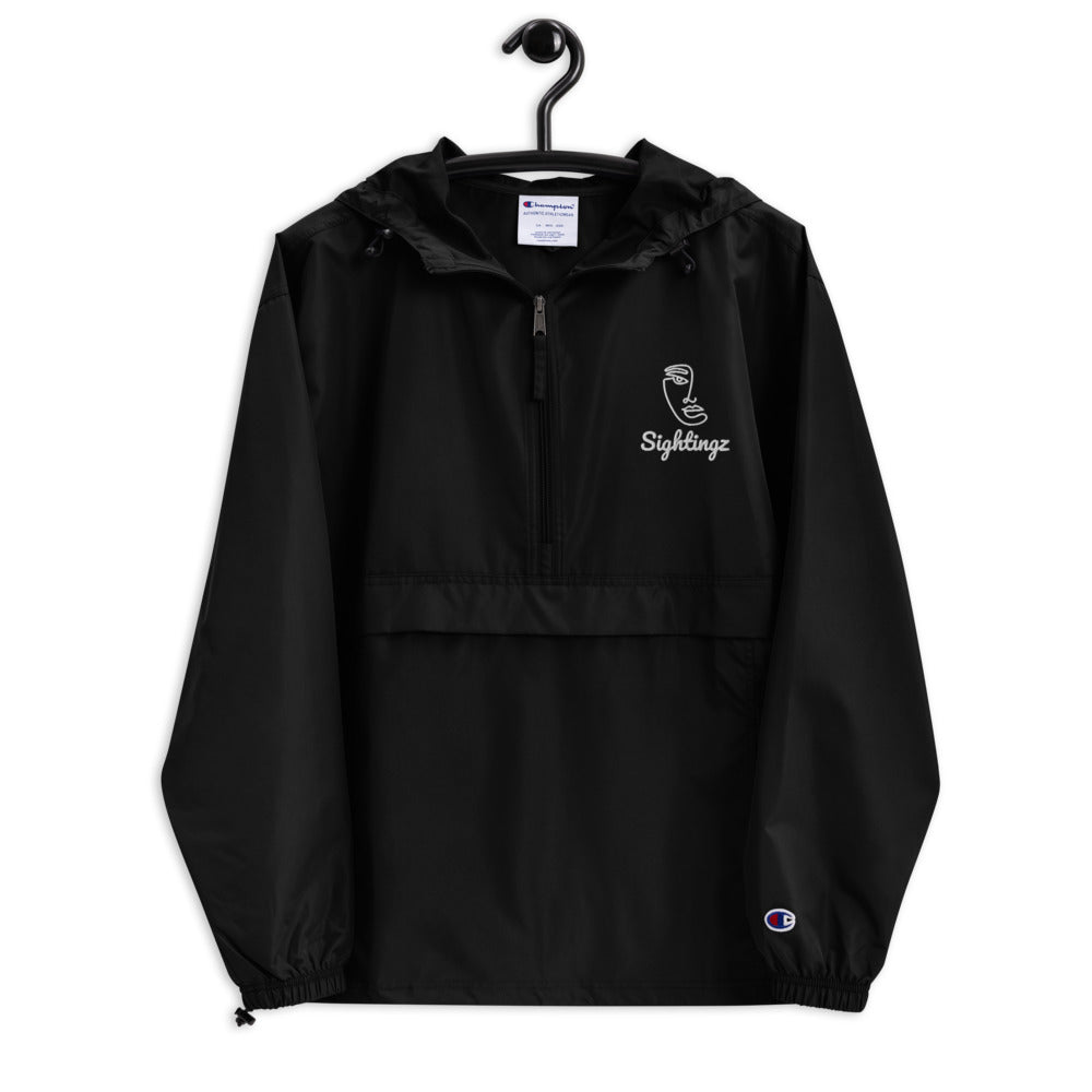 Sightingz Embroidered Champion Packable Jacket