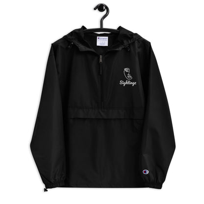 Sightingz Embroidered Champion Packable Jacket