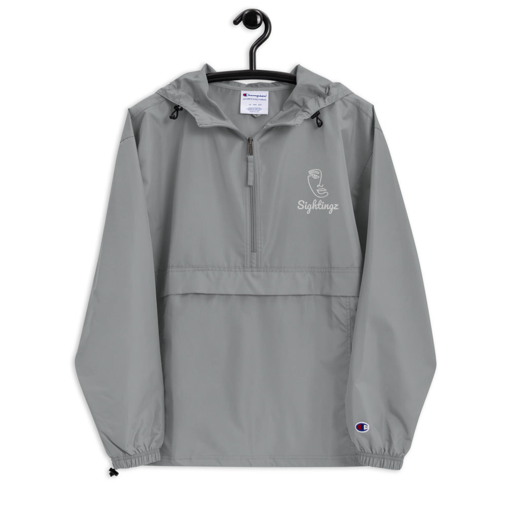 Sightingz Embroidered Champion Packable Jacket