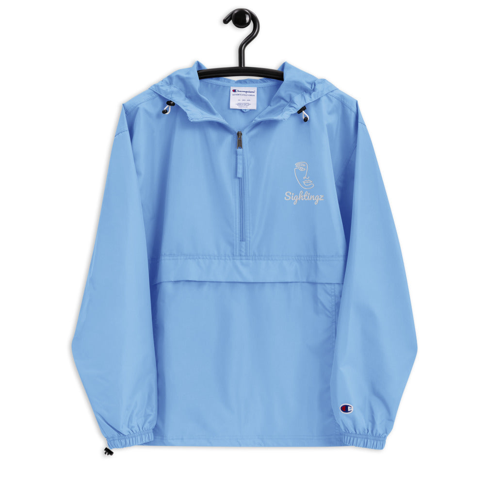 Sightingz Embroidered Champion Packable Jacket
