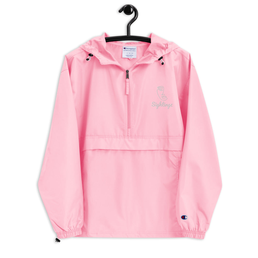 Sightingz Embroidered Champion Packable Jacket