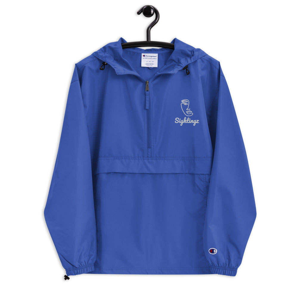 Sightingz Embroidered Champion Packable Jacket