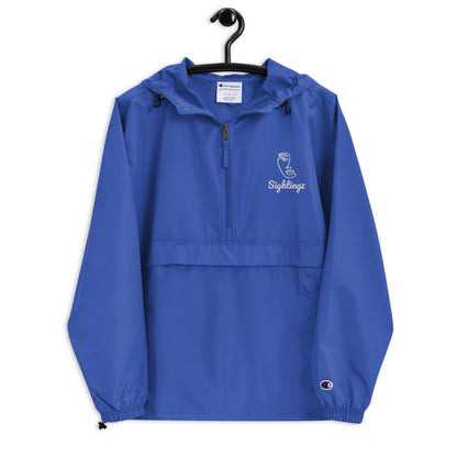 Sightingz Embroidered Champion Packable Jacket