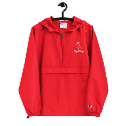 Sightingz Embroidered Champion Packable Jacket