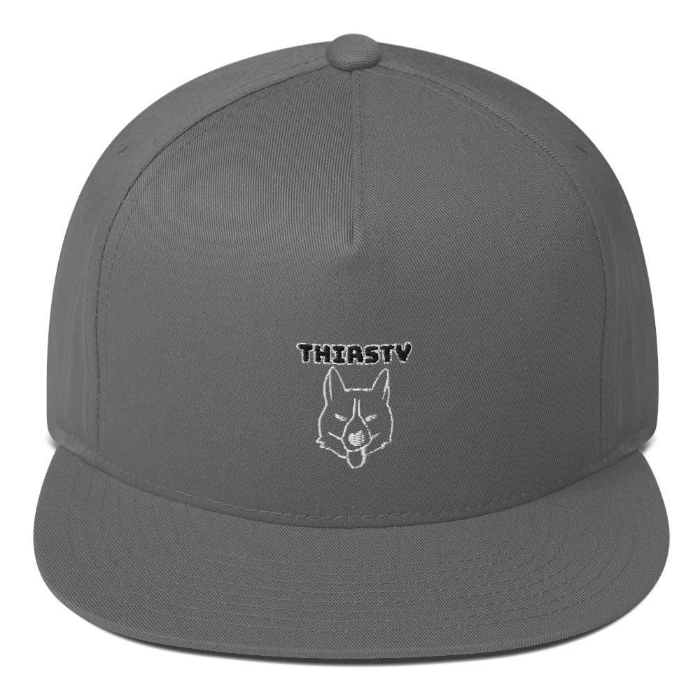 Thirsty Flat Bill Cap