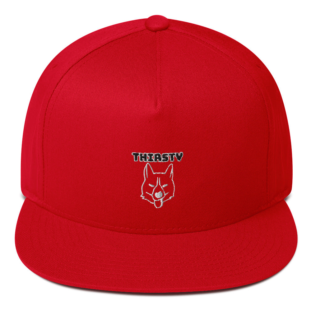Thirsty Flat Bill Cap