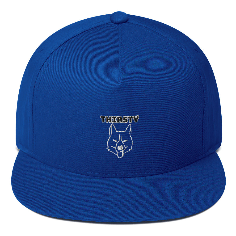 Thirsty Flat Bill Cap