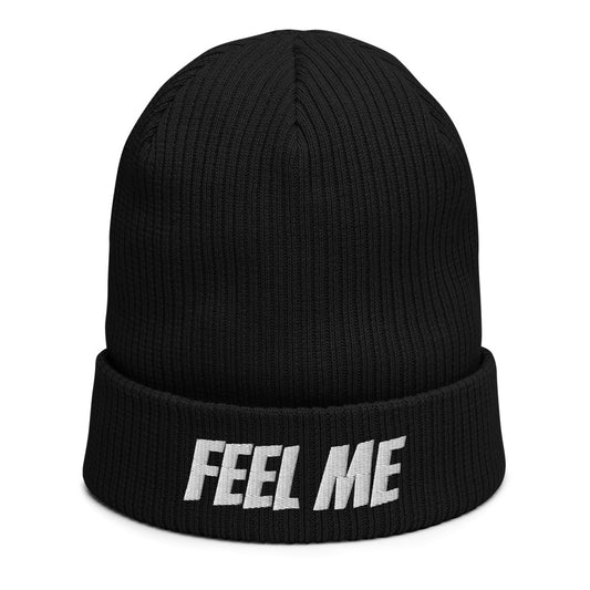 FEEL ME Organic ribbed beanie