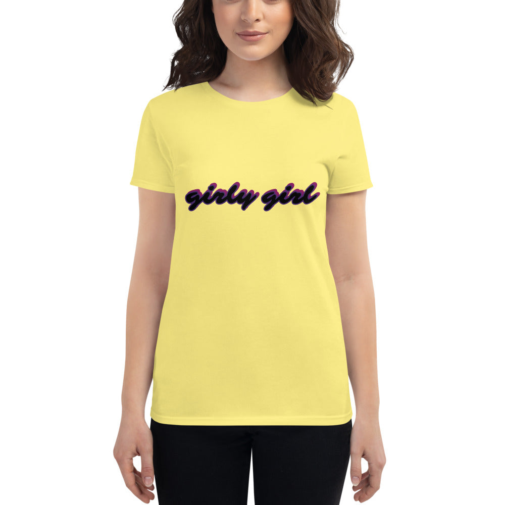 Girly Girl by sightingz Women's short sleeve t-shirt