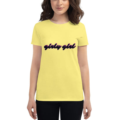 Girly Girl by sightingz Women's short sleeve t-shirt